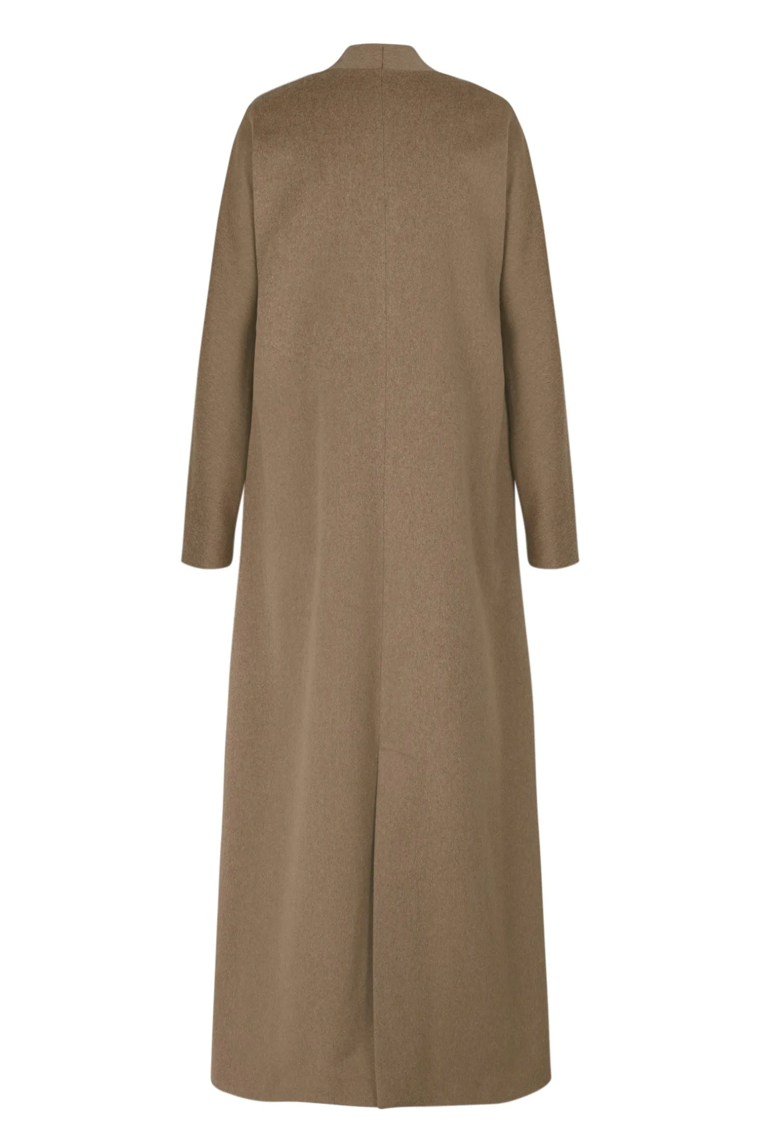Misia, hazelnut virgin wool coat