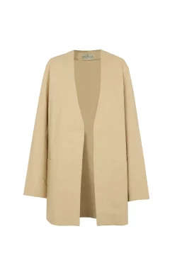 Mite, beige oversized jacket