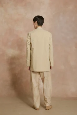 Mite, beige oversized jacket