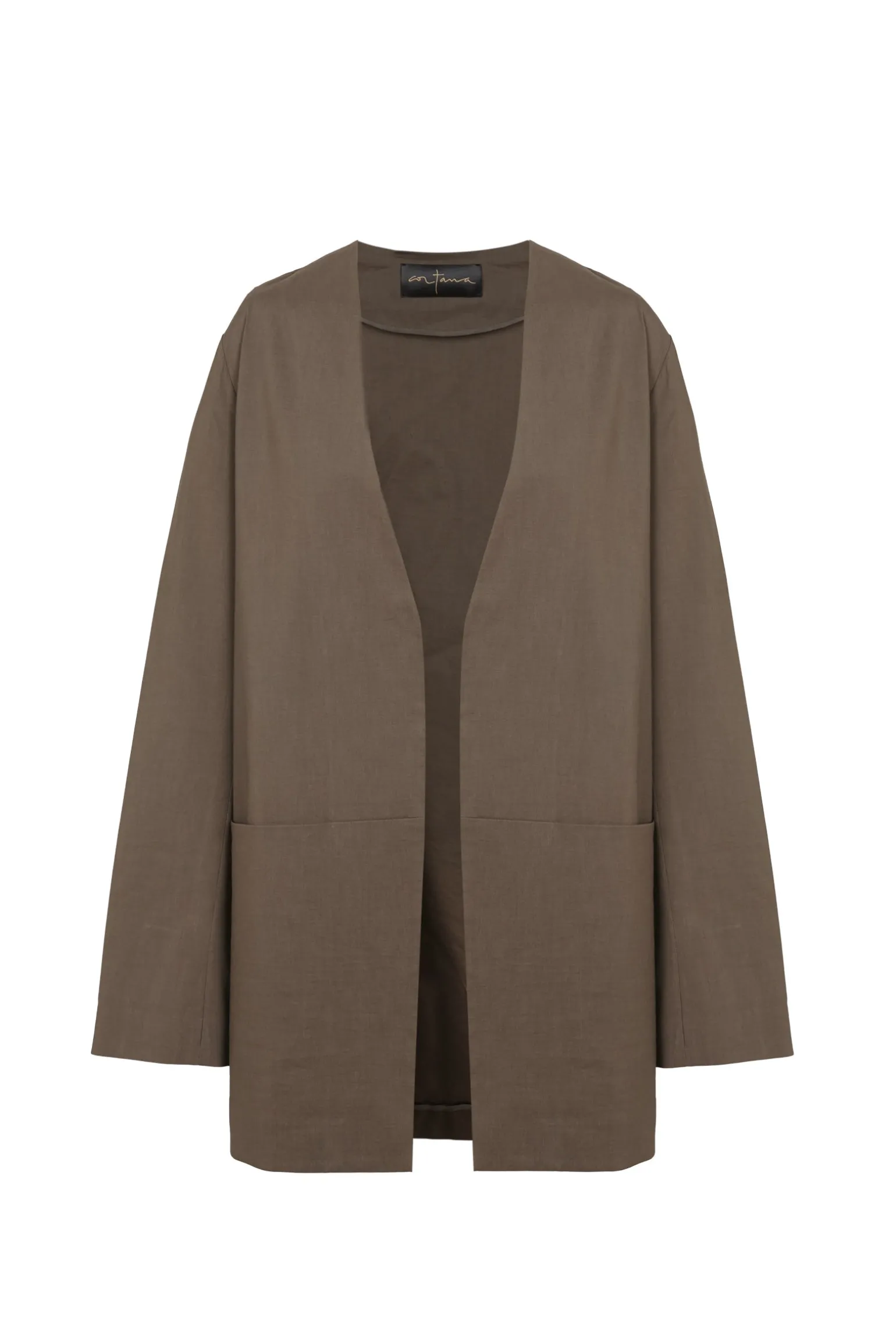 Mite, cocoa oversized jacket