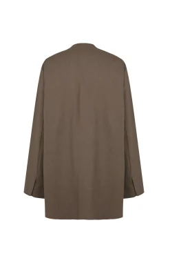Mite, cocoa oversized jacket