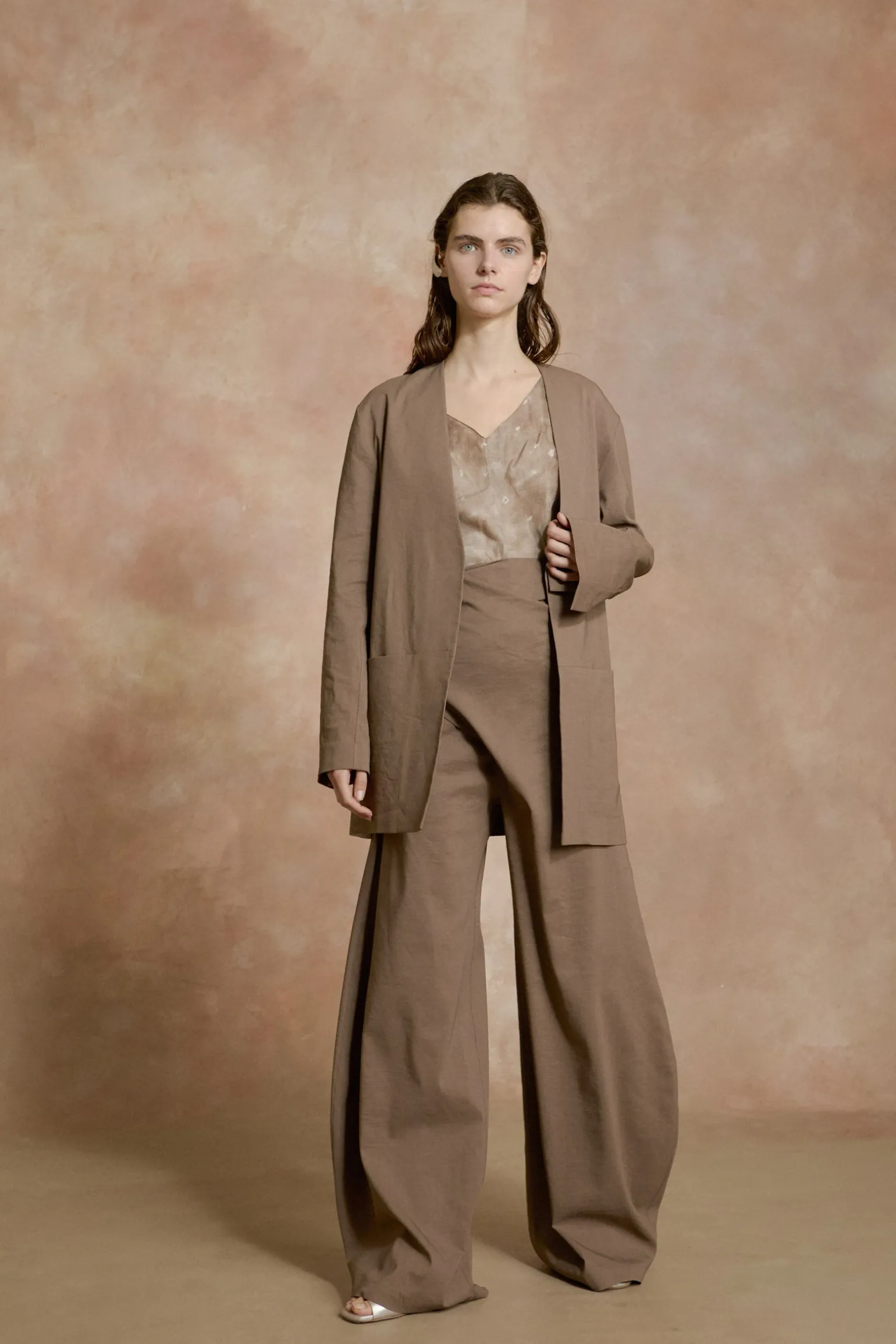 Mite, cocoa wrap pants