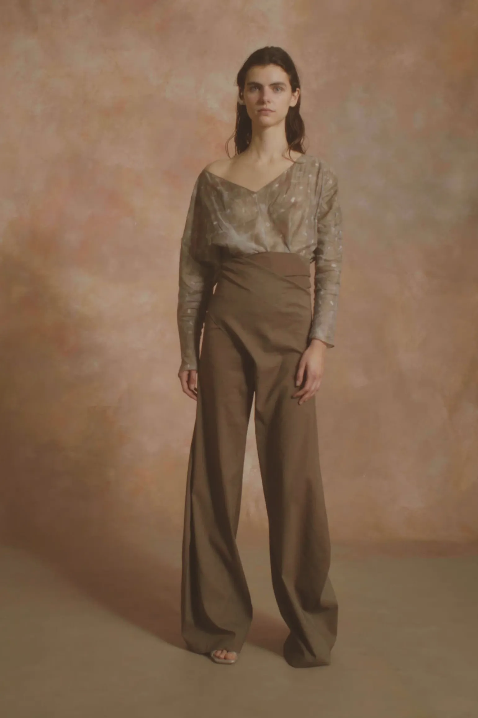 Mite, cocoa wrap pants