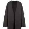 Mite, graphite oversized jacket