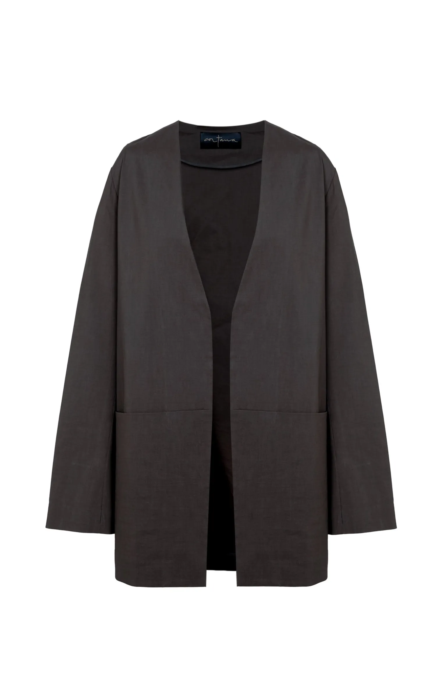 Mite, graphite oversized jacket