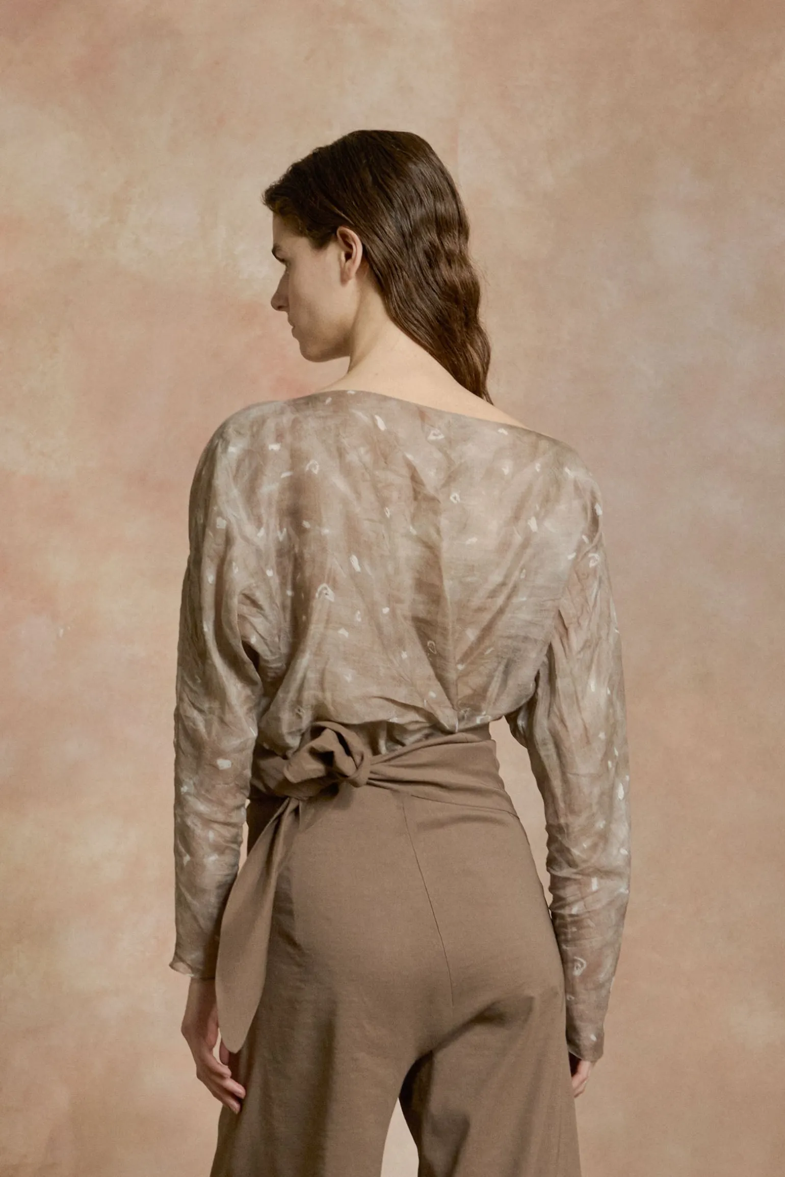 Mite, graphite wrap pants