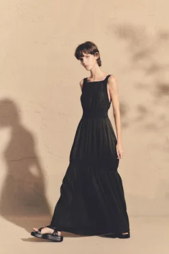Morgana, smoke gray dress