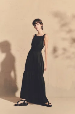 Morgana, smoke gray dress