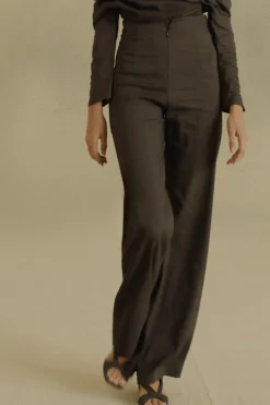 Mota, graphite straight pants