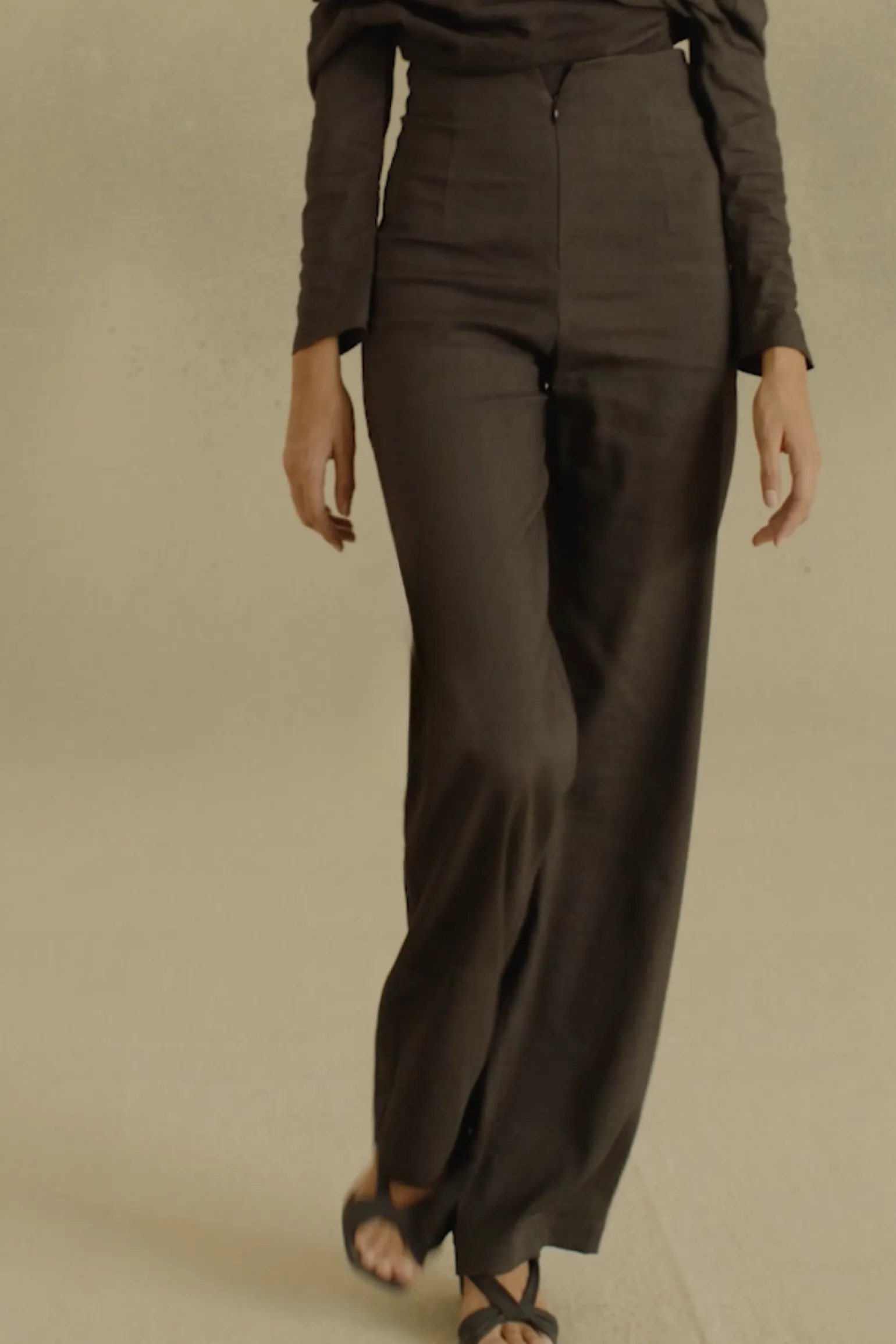 Mota, graphite straight pants