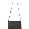 Myla, bolso bandolera en cuero negro