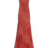 Nadine, granada print silk dress