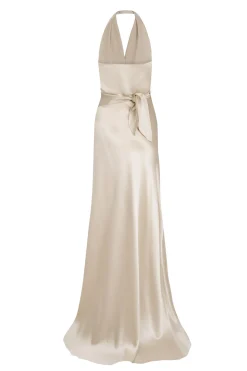Nailah, champagne dress