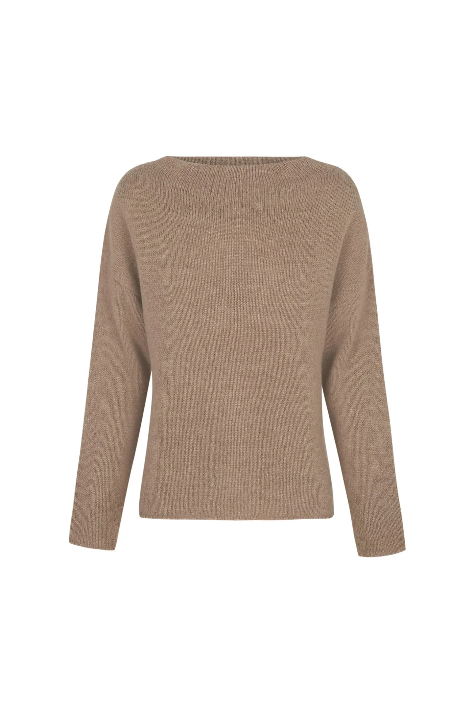 Nima, mink oversized jumper in alpaca, cashmere and silk