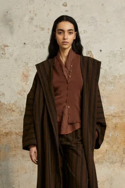 Ojala, blush wool and cashmere cardigan