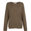 Ojala, gray wool and cashmere sweater