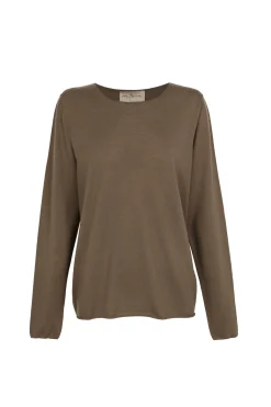 Ojala, gray wool and cashmere sweater