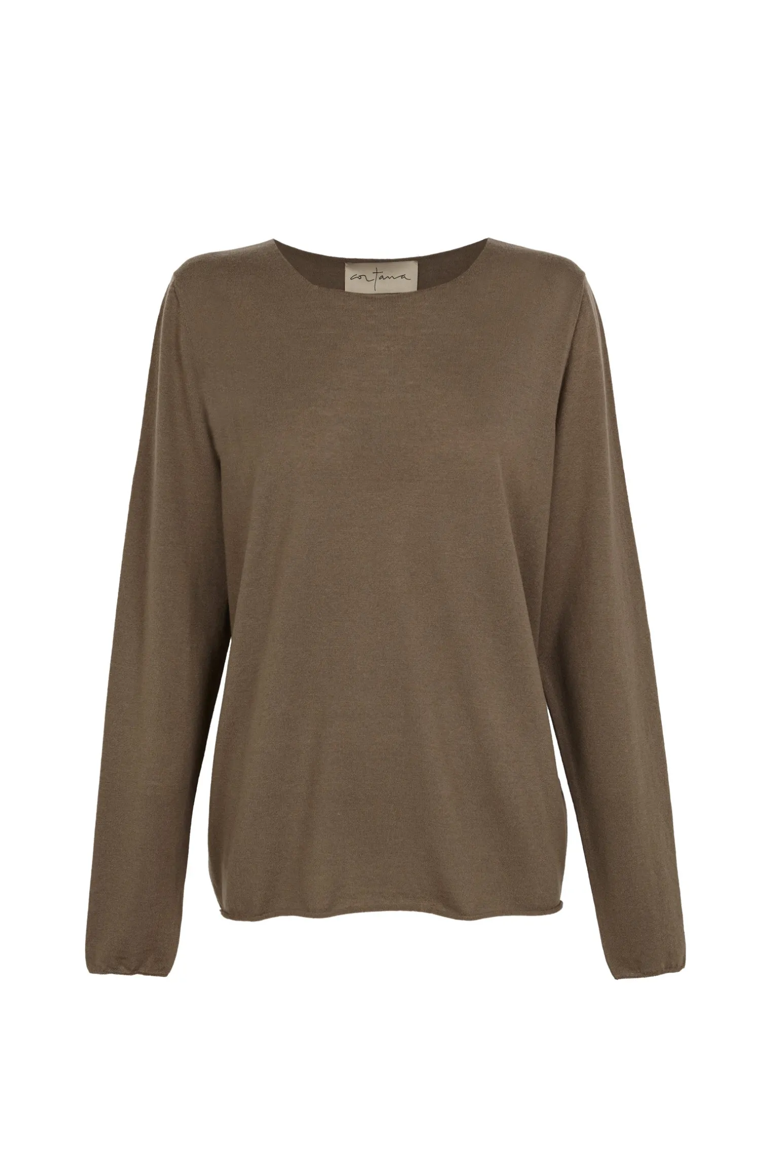 Ojala, gray wool and cashmere sweater