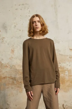 Ojala, gray wool and cashmere sweater