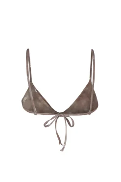 Ona, ayaz print bikini top