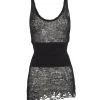 Onye, black alpaca, silk and cashmere top
