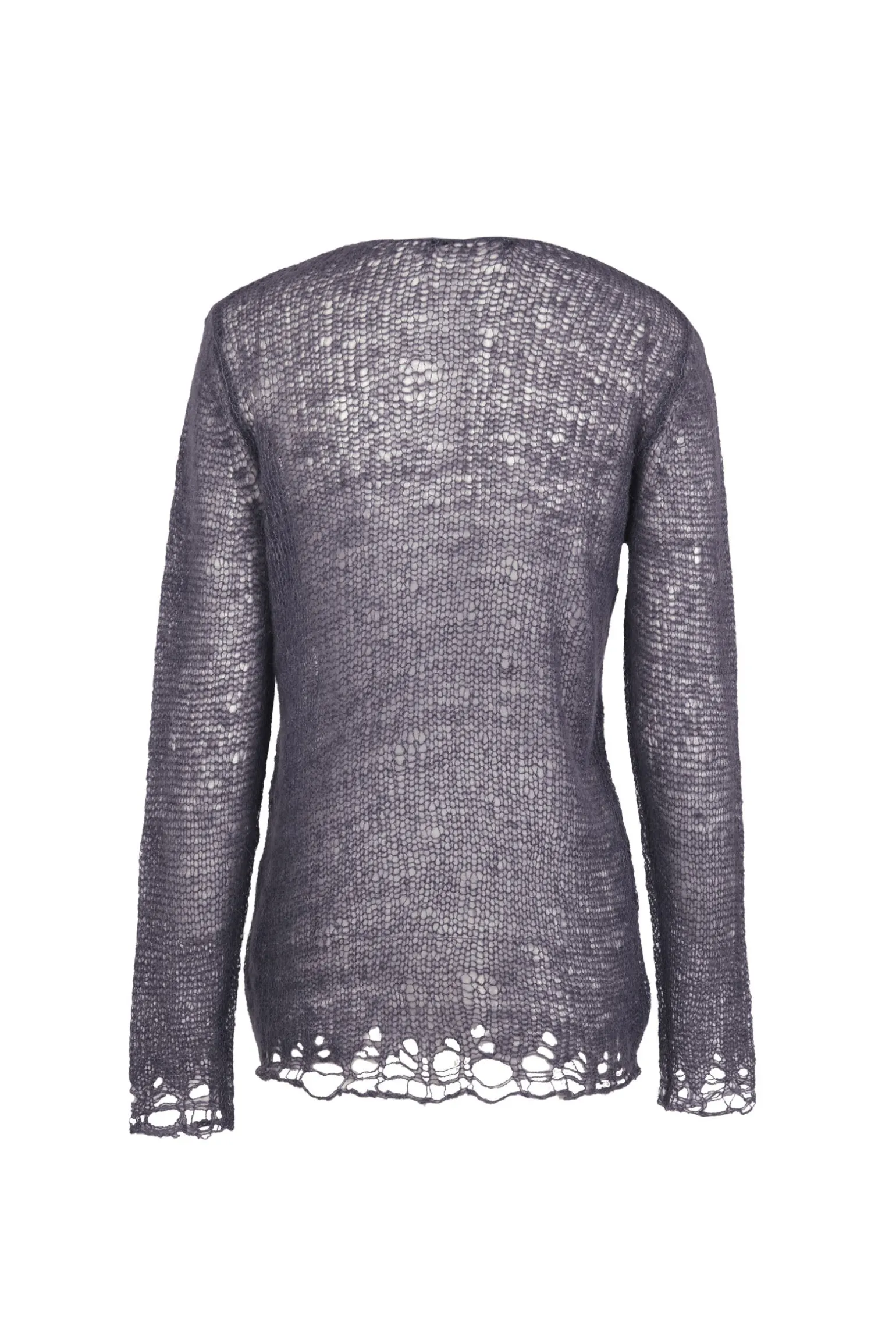 Onye, jersey en alpaca, seda y cachemir gris