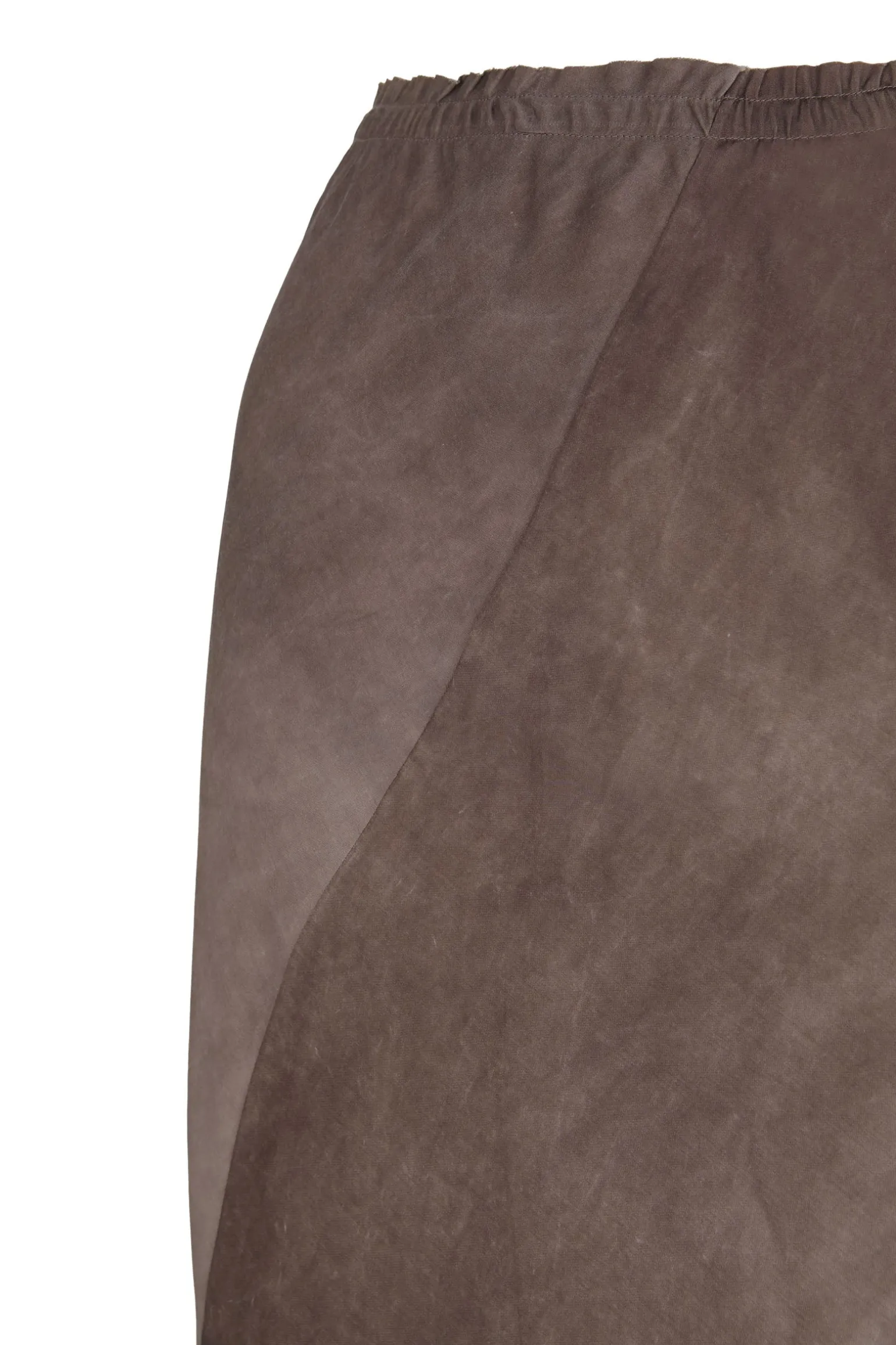 Opalo, fade cocoa asymmetrical skirt