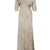 Opalo, fade nacar wrap dress