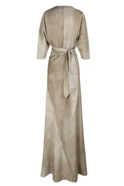Opalo, fade nacar wrap dress
