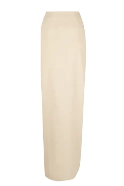 Organica, ivory wrap skirt