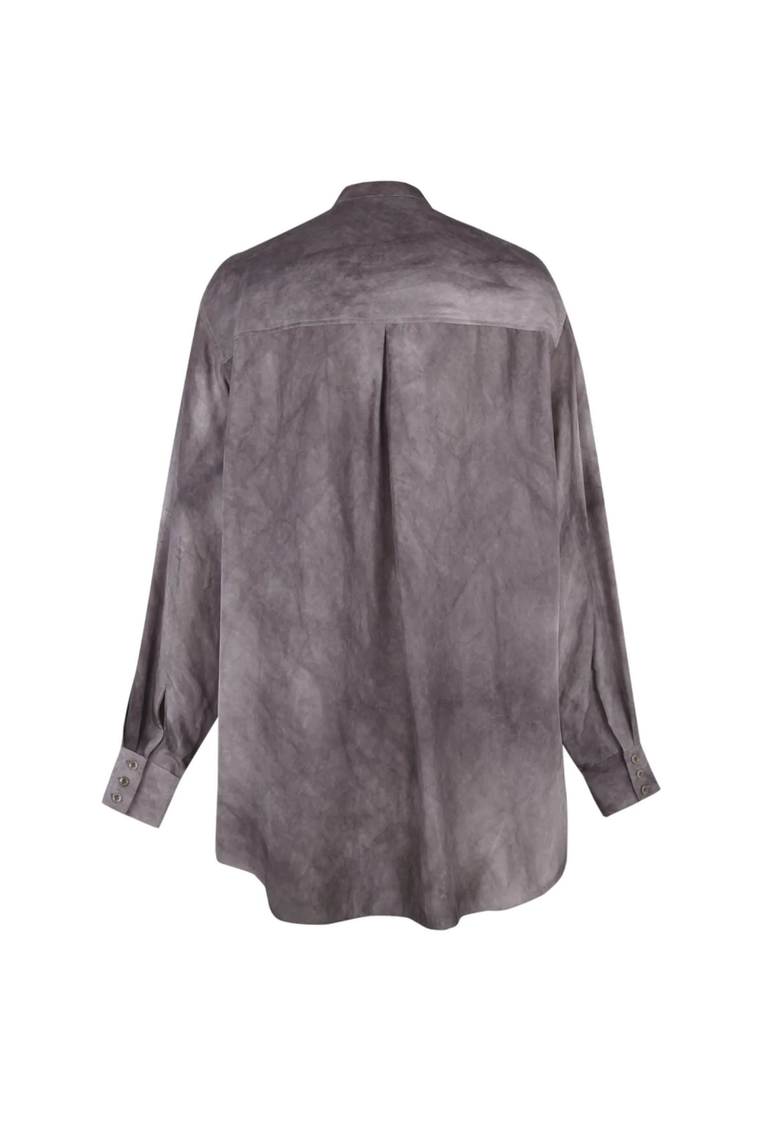 Park, lilac maltinto silk shirt