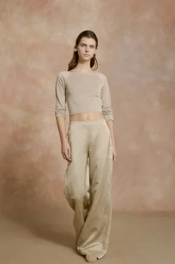 Paz, nacar flared pants