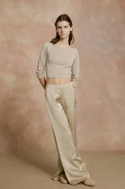 Paz, nacar flared pants