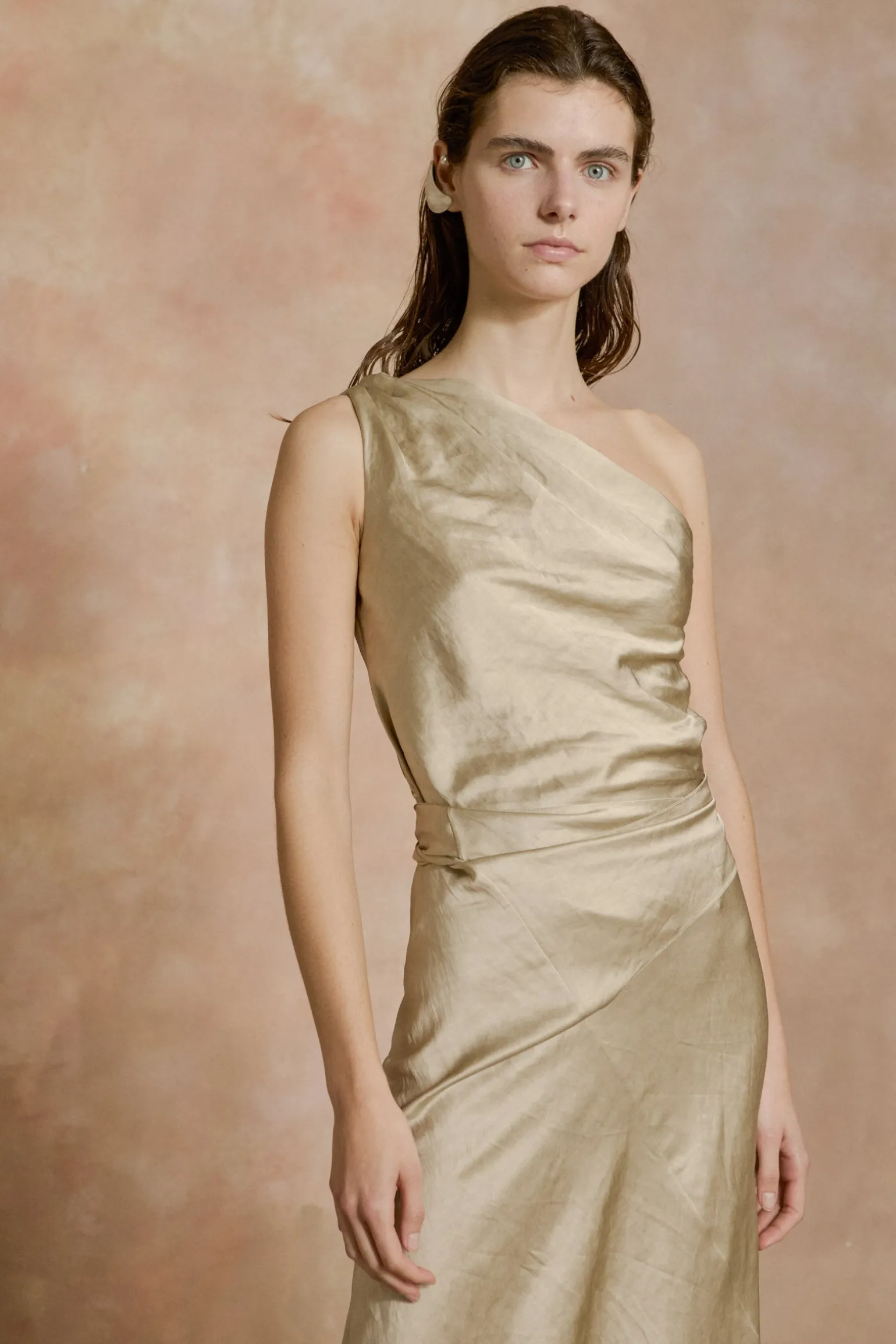 Paz, nacar long dress