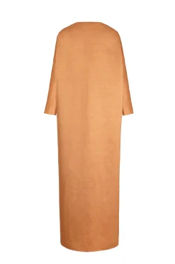 Paz, tangerine long jacket