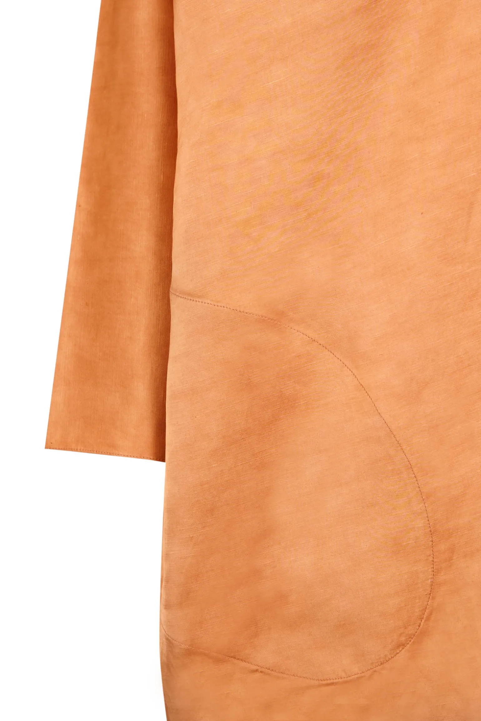 Paz, tangerine long jacket