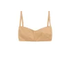 Peaches, peach bustier top