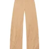Peaches, peach high waisted pants