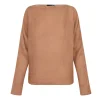 Pune, terracotta ramie top