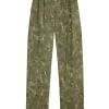 Rami, pua print ramie pants