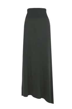 Reik, petroleum blue knitwear skirt
