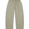 Rocco, gray linen and virgin wool pants