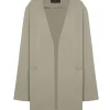 Rocco, jacket in linen and gray virgin wool