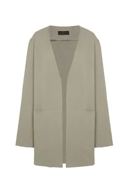 Rocco, jacket in linen and gray virgin wool
