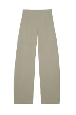 Ruwen, grey high-waisted pants