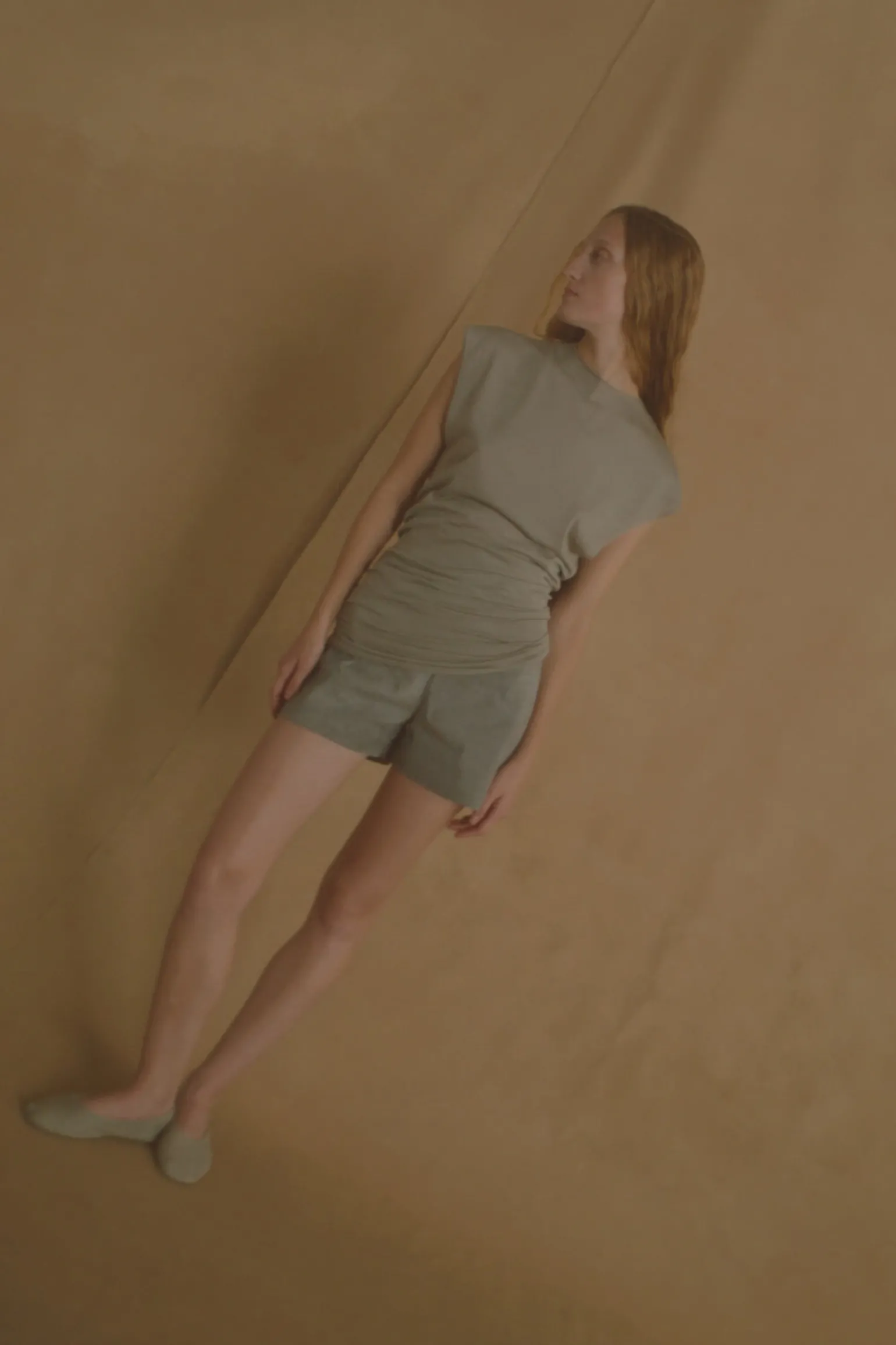 Ryo, maltinto aqua striped shorts