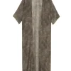 Sera, dejavu print long jacket
