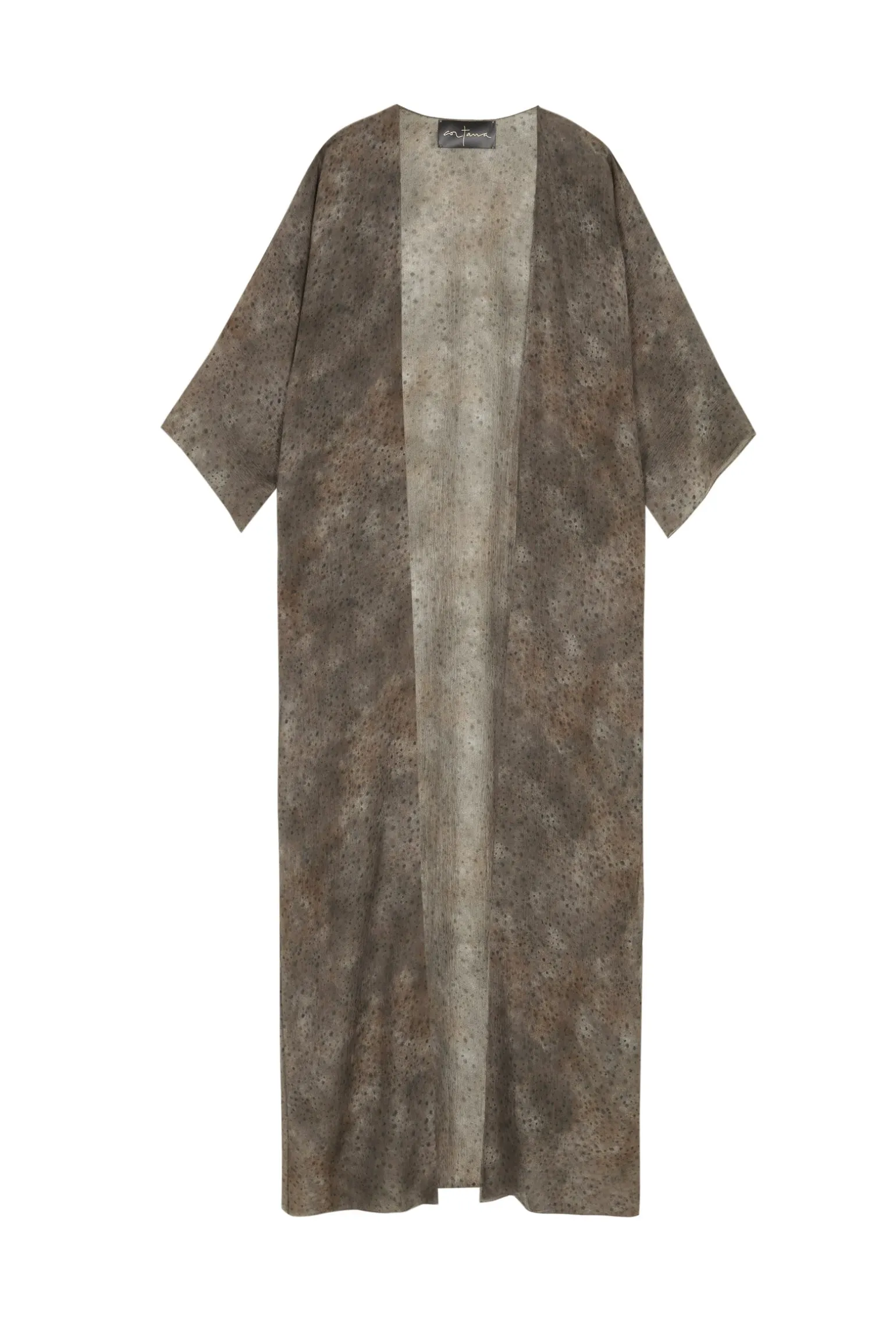 Sera, dejavu print long jacket