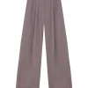 She, lavender pants
