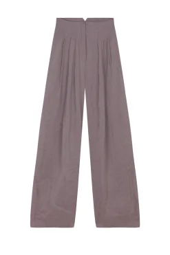 She, lavender pants